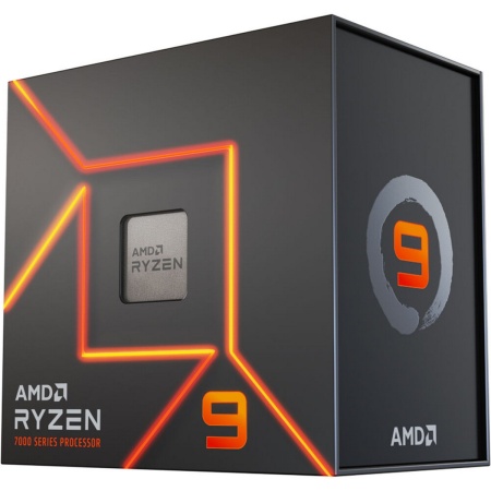 RYZEN 9 7900X BOX (Raphael, 5nm, C12/T24, Base 4,70GHz, Turbo 5,60GHz, RDNA 2 Graphics, L3 64Mb, TDP 170W, w/o cooler, SAM5)