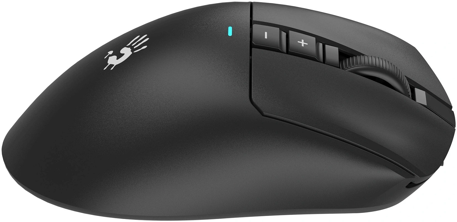 Мышь A4Tech Bloody R73 Ultra черный оптическая 20000dpi беспров. USB-C 7but (R73 ULTRA BLACK) Мышь A4Tech Bloody R73 Ultra черный оптическая 20000dpi беспров. USB-C 7but (R73 ULTRA BLACK)
