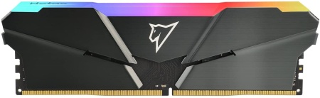 Оперативная память Netac Shadow RGB 16GB DDR4-3200 (PC4-25600) C16 Grey 16-20-20-40 1.35V XMP Memory module (DIMM)