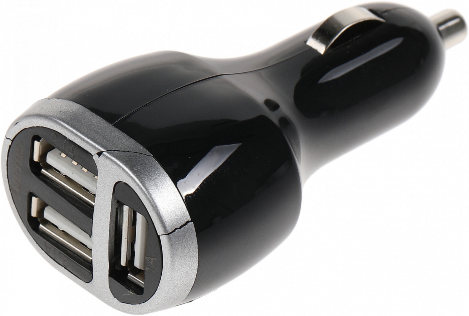 Автомобильное зар./устр. Hama H-173603 2.1A+2.1A+1A 3xUSB универсальное черный (00173603)