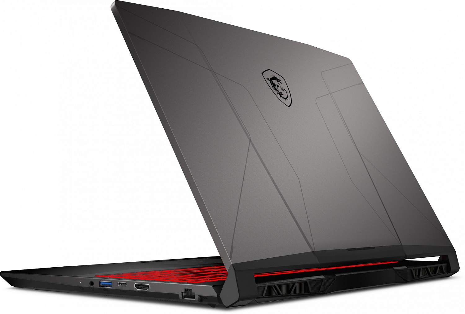 Ноутбук MSI Pulse GL66 12UGSZOK-1032XRU Core i7 12700H 16Gb SSD1Tb NVIDIA GeForce RTX3070Ti 8Gb 15.6" IPS FHD (1920x1080) Free DOS grey WiFi BT Cam (9S7-1583A5-1032)