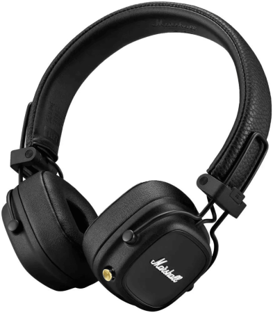 Marshall MAJOR IV Black, Bluetooth Headphones Original 1005773
