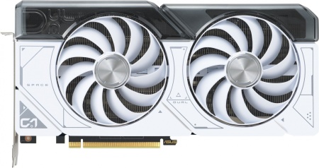 Видеокарта Asus PCI-E 4.0 DUAL-RTX4070-O12G-WHITE NVIDIA GeForce RTX 4070 12288Mb 192 GDDR6X 2520/21000 HDMIx1 DPx3 HDCP Ret