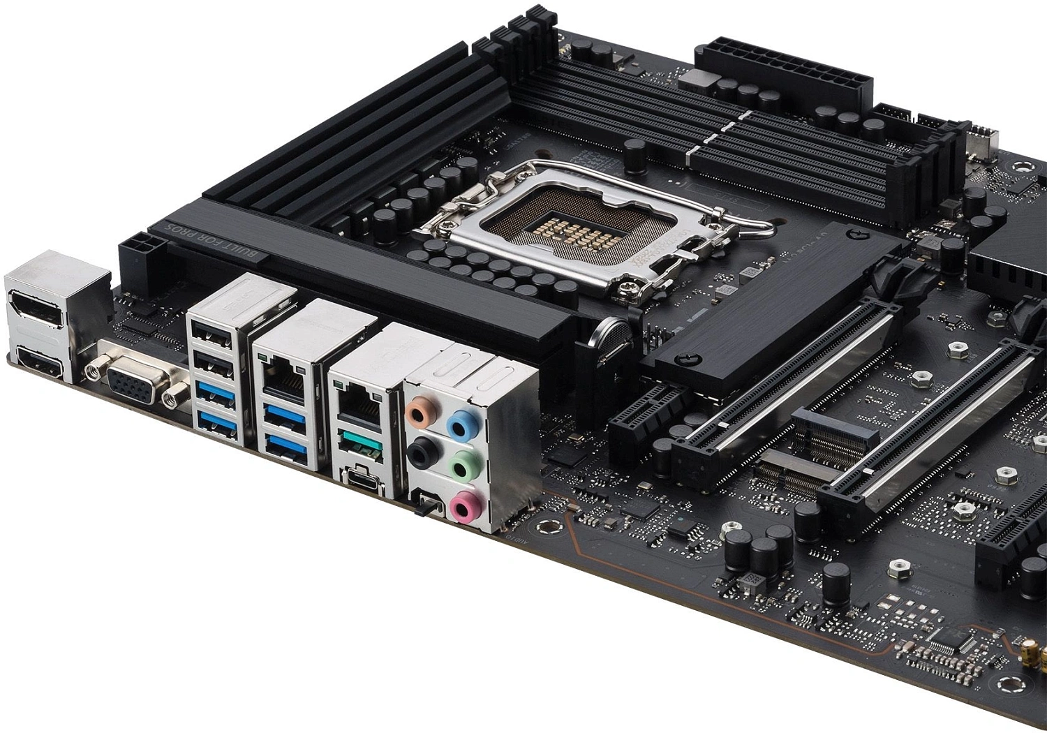 Материнская плата ASUS PRO WS W680-ACE, Intel®LGA1700, 4*DDR5, 8*SATA, 3*M.2, 5*USB 3.2, 2*USB 2.0, Type-C, 4*PCIx16, 1*PCIx1, DP+HDMI+VGA, mATX; 90MB1DZ0-M0EAY0