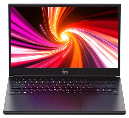 Ноутбук IRU Калибр 17TLI Core i5 1135G7 16Gb SSD512Gb Intel Iris Xe 17.3" IPS FHD (1920x1080) Free DOS grey WiFi BT Cam 4800mAh (1872396)