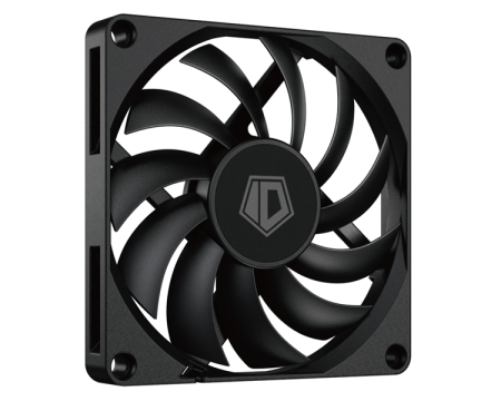 Вентилятор для корпуса ID-COOLING NO-8010-PWM 80x80x10мм (120шт./кор, PWM, 4pin, черный, 800-3000об/мин) BOX