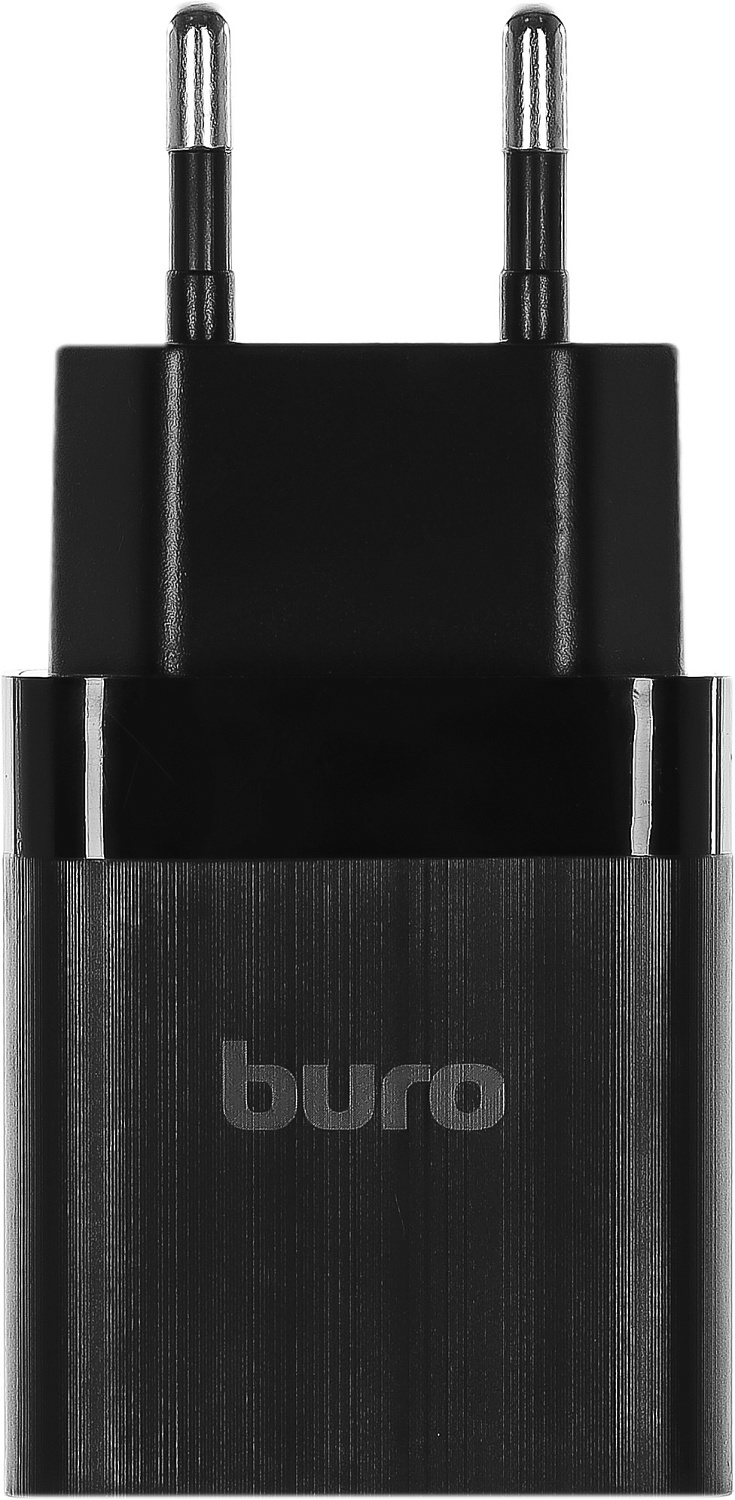 Сетевое зар./устр. Buro BUWE1 10.5W 2.1A 2xUSB универсальное черный (BUWE10S200BK)