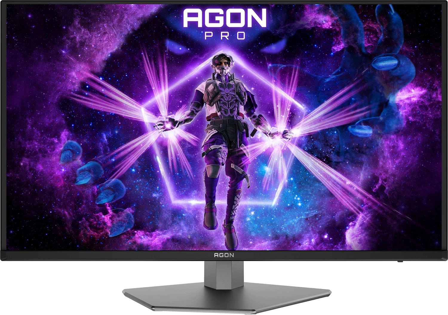Монитор 31.5" AOC AGON AG326UD Black (QD-OLED 3840x2160 165Hz 0,03ms 1000 cd/m,1,5 млн:1 2xHDMI2.1, DP-1.4, 3xUSB3.1, 8Wx2)