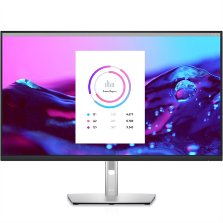 Монитор Dell 31.5"  P3222QE S/BK (IPS; 16:9; 350cd/m2; 1000:1; 5ms; 3840x2160x60Hz; 178/178; DP; RJ45; HDMI; USB-C; 4xUSB; HAS; Tilt; Swiv; Pivot; VESA)