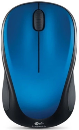 Мышь Logitech M235 синий/черный оптическая (1000dpi) беспроводная USB для ноутбука (2but)