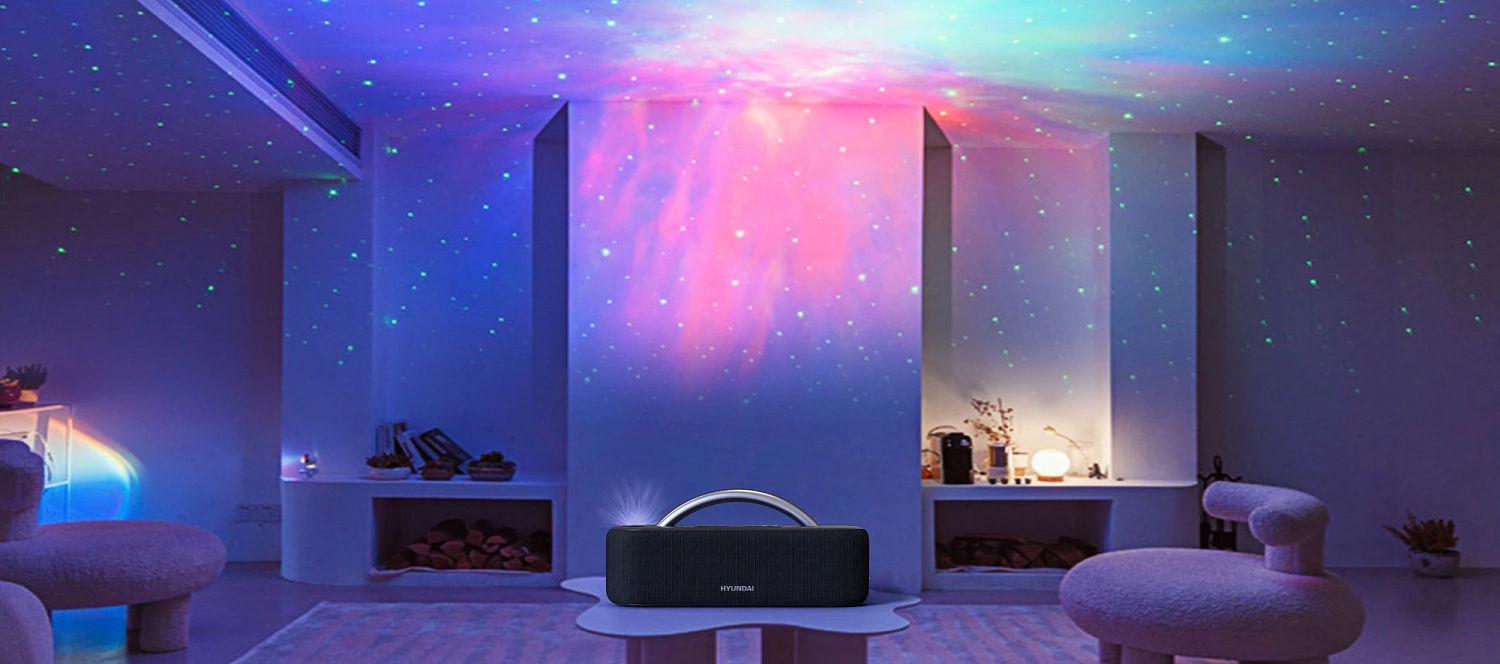 Колонка порт. Hyundai H-PS1028 черный 60W 2.0 BT 10м 4400mAh Колонка порт. Hyundai H-PS1028 черный 60W 2.0 BT 10м 4400mAh