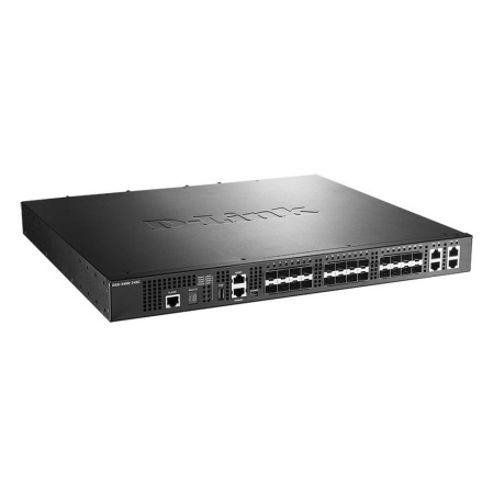 Коммутатор D-Link PROJ Managed L2+ Stackable Switch 20x10GBase-X SFP+, 4xCombo 10GBase-T/SFP+, CLI, 1000Base-T Management, RJ45 Console, mini-USB Console, USB, Alarm RJ-45, Dying Gasp, Standard Image F/W