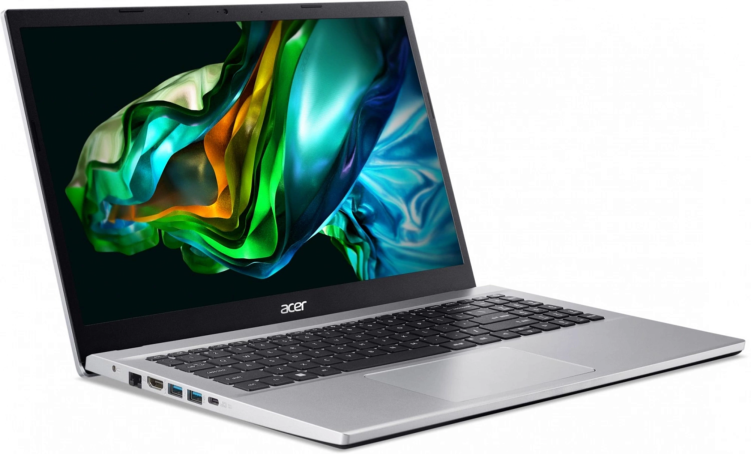 Ноутбук Acer Aspire 3 A315-44P-R0ET Ryzen 7 5700U 8Gb SSD1Tb AMD Radeon 15.6" IPS FHD (1920x1080) noOS silver WiFi BT Cam (NX.KSJCD.005)