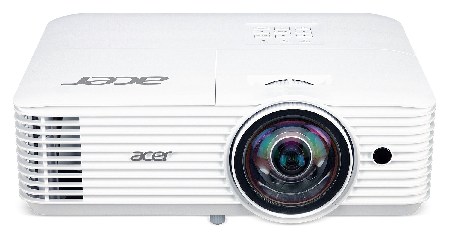 Проектор Acer projector H6518STi,DLP 3D,1080p,3500Lm,10000/1, HDMI, short throw 0.5, Bag, 2.9Kg,EURO Power EMEA (replace MR.JKY11.00L, H7550ST)