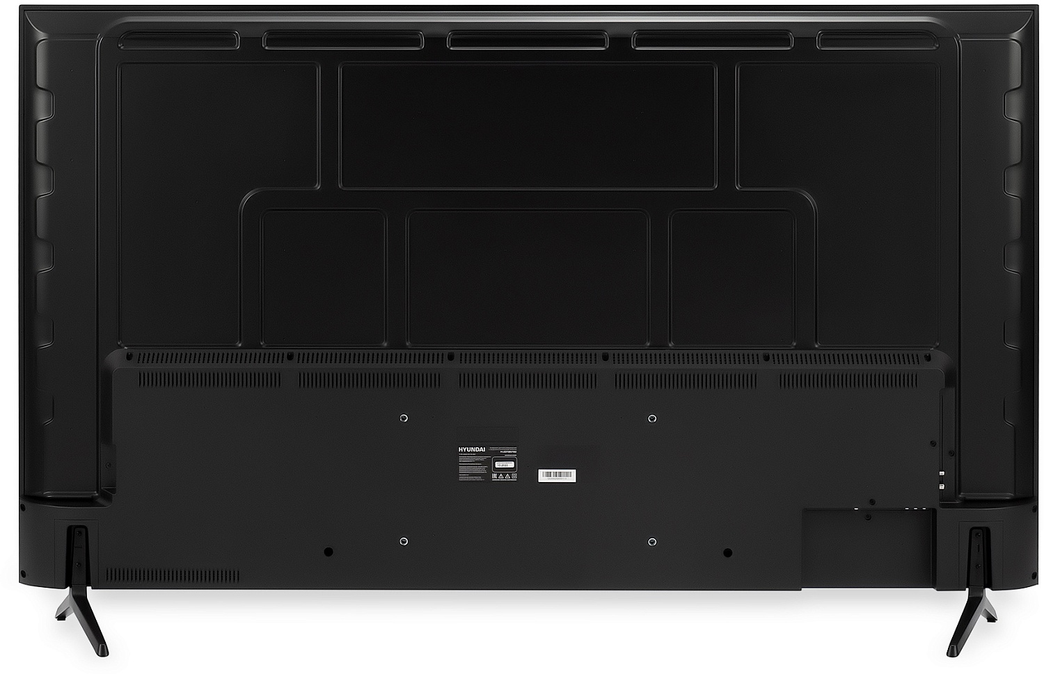 Телевизор LED Hyundai 75" H-LED75BU7002 Салют ТВ Metal черный 4K Ultra HD 60Hz DVB-T DVB-T2 DVB-C DVB-S DVB-S2 USB WiFi Smart TV