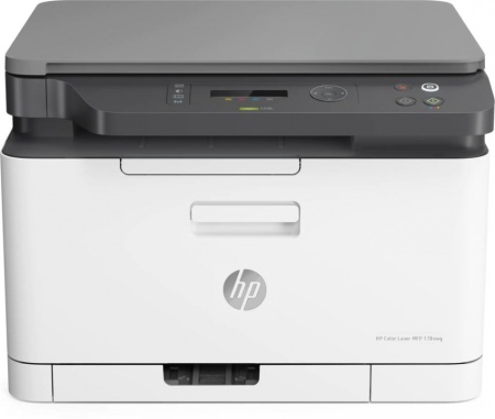 МФУ лазерный HP Color 178nw (4ZB96A) A4 WiFi белый/серый