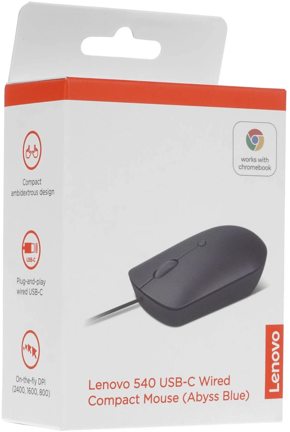 Мышь Lenovo 540 синий оптическая 2400dpi USB2.0 (GY51D20878) Мышь Lenovo 540 синий оптическая 2400dpi USB2.0 (GY51D20878)