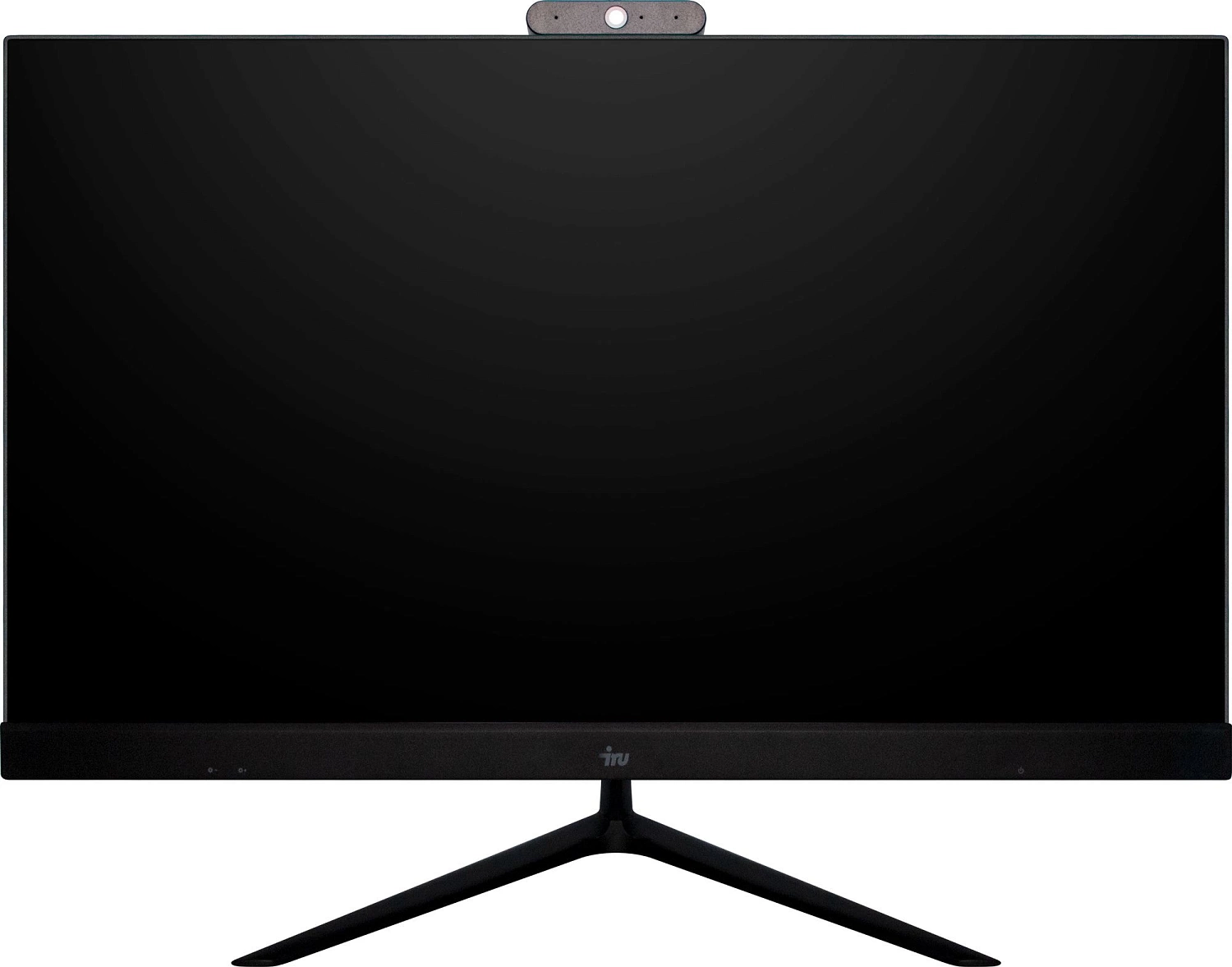 Моноблок IRU Агат 313 23.8" Full HD i3 10100 (3.6) 8Gb SSD256Gb UHDG 630 Free DOS GbitEth WiFi BT 120W клавиатура мышь Cam черный 1920x1080 (RUS)