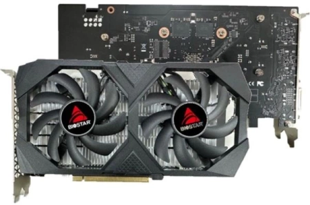 Видеокарта Biostar PCI-E RTX3050-6G NVIDIA GeForce RTX 3050 6Gb 96bit GDDR6 1042/14000 HDMIx1 DPx3 HDCP Ret