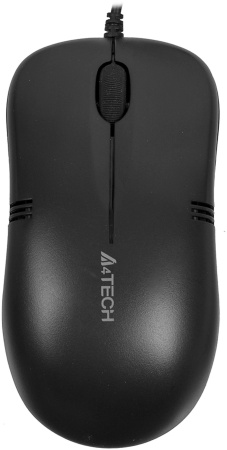 Мышь A4Tech OP-560NUS черный оптическая (1200dpi) silent USB (2but)