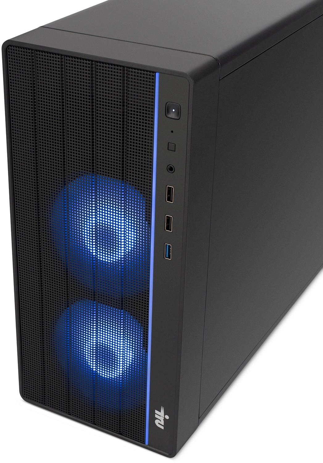 ПК IRU Game 510H6SEA MT i5 12400F (2.5) 32Gb SSD512Gb RTX4060 8Gb Free DOS GbitEth 500W черный (2023179)