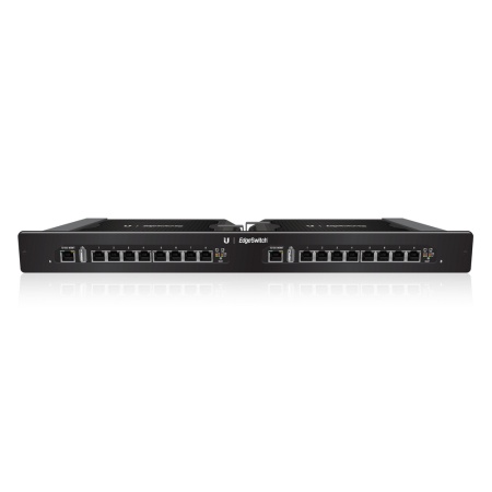 EdgeSwitch 16XP PoE-коммутатор в стойку, 16х 1G RJ45, раздача 290 Вт (024587)