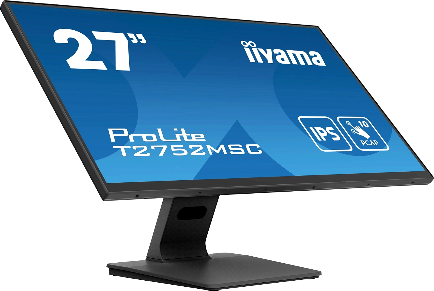 Монитор Iiyama 27" ProLite T2752MSC-B1 черный IPS LED 5ms 16:9 HDMI M/M матовая 1000:1 400cd 178гр/178гр 1920x1080 60Hz DP FHD USB Touch 6.7кг