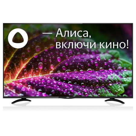 55" Телевизор LED BBK 55LEX-8287/UTS2C (B) /UHD/AOSP 9 (Yandex TV)