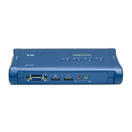 Bad Pack 4-Port USB KVM Switch Kit with Audio RTL