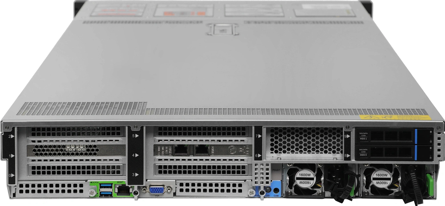Сервер IRU Rock g2212ig4 2x6430 4x32Gb 9361-8I SGL AST2600 2xGigEth 2x1600W w/o OS (2193148)