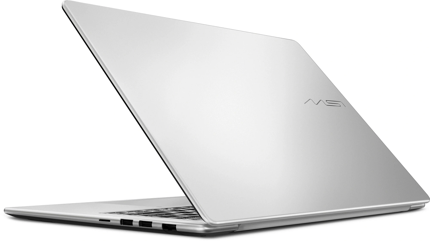 Ноутбук MSI Modern 14S AI+ G3MG-010XRU Intel Core Ultra 7 355/16Gb (1*16 D5)/SSD512Gb/UMA/14"/OLED/WUXGA/1920x1200/60Hz/NoOS/RJ-45/Silver/1.5kg