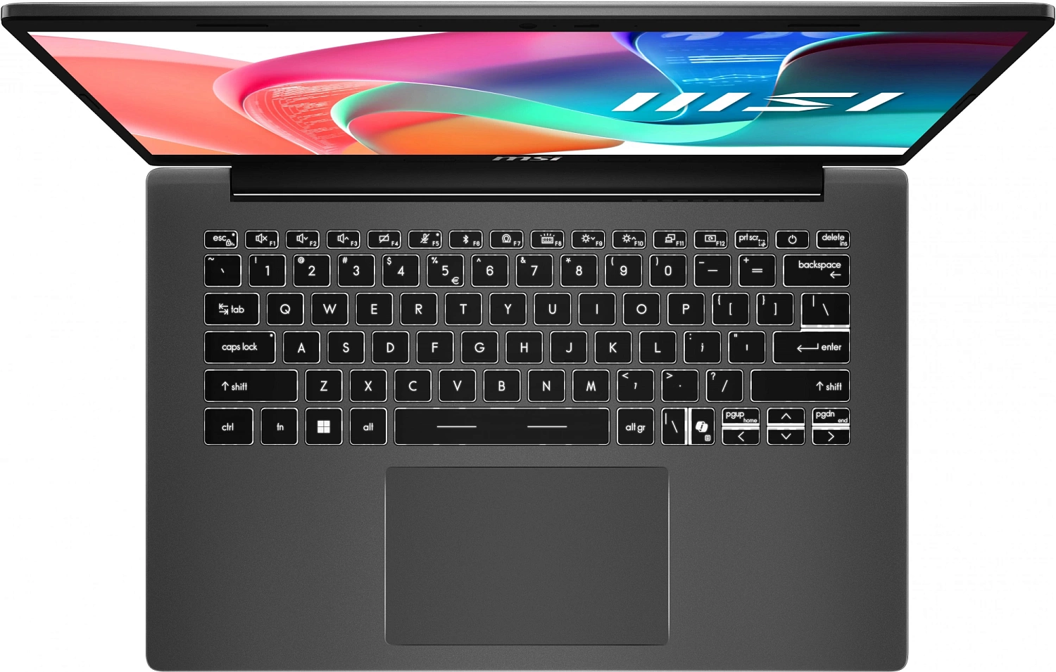 Ноутбук MSI Modern F13MG-071XRU Core i3 1315U 8Gb SSD512Gb Intel Iris Xe graphics 14" IPS FHD (1920x1080) FreeDOS grey WiFi BT Cam (9S7-14S121-071)