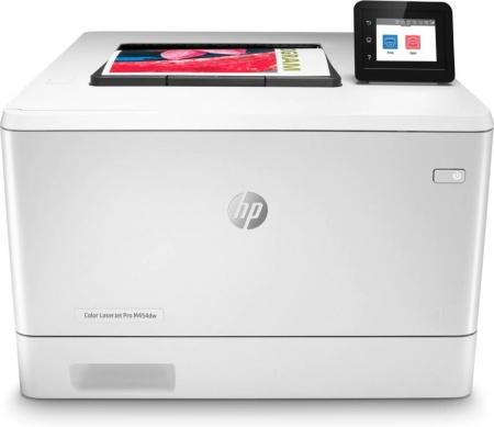 Принтер лазерный HP Color LaserJet Pro M454dw (W1Y45A) A4 Duplex Net WiFi белый