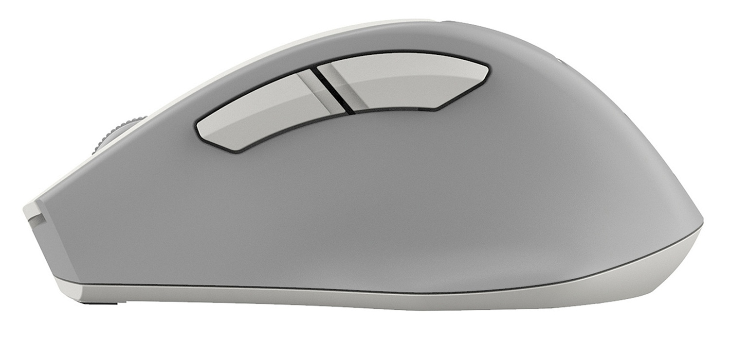 Мышь A4Tech Fstyler FG30S белый/серый оптическая (2000dpi) silent беспроводная USB (6but) Мышь A4Tech Fstyler FG30S белый/серый оптическая (2000dpi) silent беспроводная USB (6but)