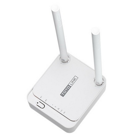 N200RE TOTOLINK 300Mbps Mini Wireless N Router 3*FE Ports(1*WAN + 2*LAN), 1* WPS/RST button,2*5 dBi fixed antenas, PSU 9V/0.5A, VLAN, SSH server, QoS, Repeater, DDNS,Russia PPPOE, Dual Access WPS,WDS,WiFi schedule, Multiple SSID {20}