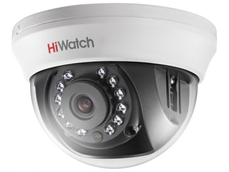 Камера видеонаблюдения аналоговая HiWatch DS-T201(B) (3.6 mm) 3.6-3.6мм HD-CVI HD-TVI цв. корп.:белый