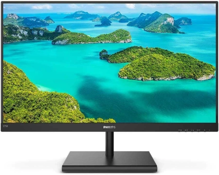 Монитор 27" Philips 275E1S 2560x1440 75 Гц IPS W-LED 16:9 4ms(GtG) VGA HDMI DP 20M:1 1000:1 178/178 250cd Tilt Black
