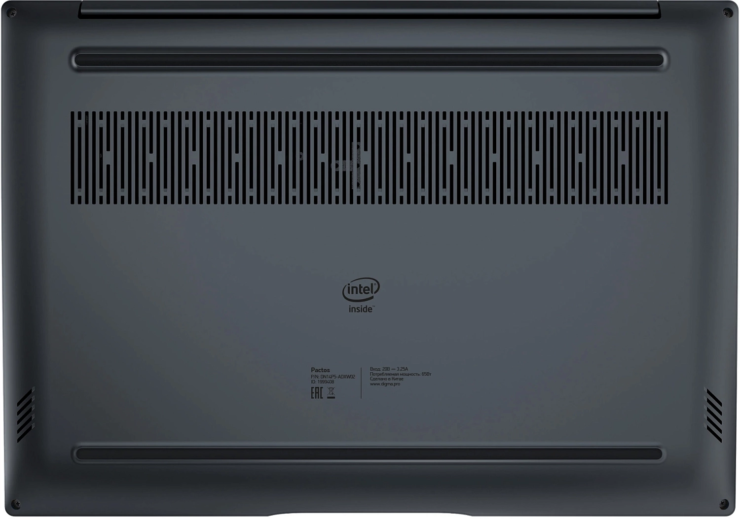 Ноутбук Digma Pro Pactos Core i5 1235U 16Gb SSD512Gb Intel Iris Xe graphics 14" IPS FHD (1920x1080) Windows 11 Professional dk.grey WiFi BT Cam 4780mAh (DN14P5-ADXW02)