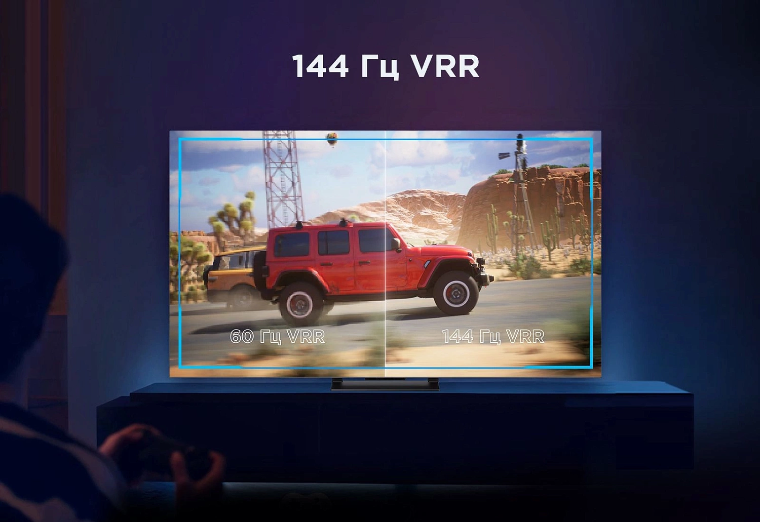 Телевизор QLED TCL 55" 55C745 черный 4K Ultra HD 120Hz DVB-T DVB-T2 DVB-C DVB-S DVB-S2 USB WiFi Smart TV