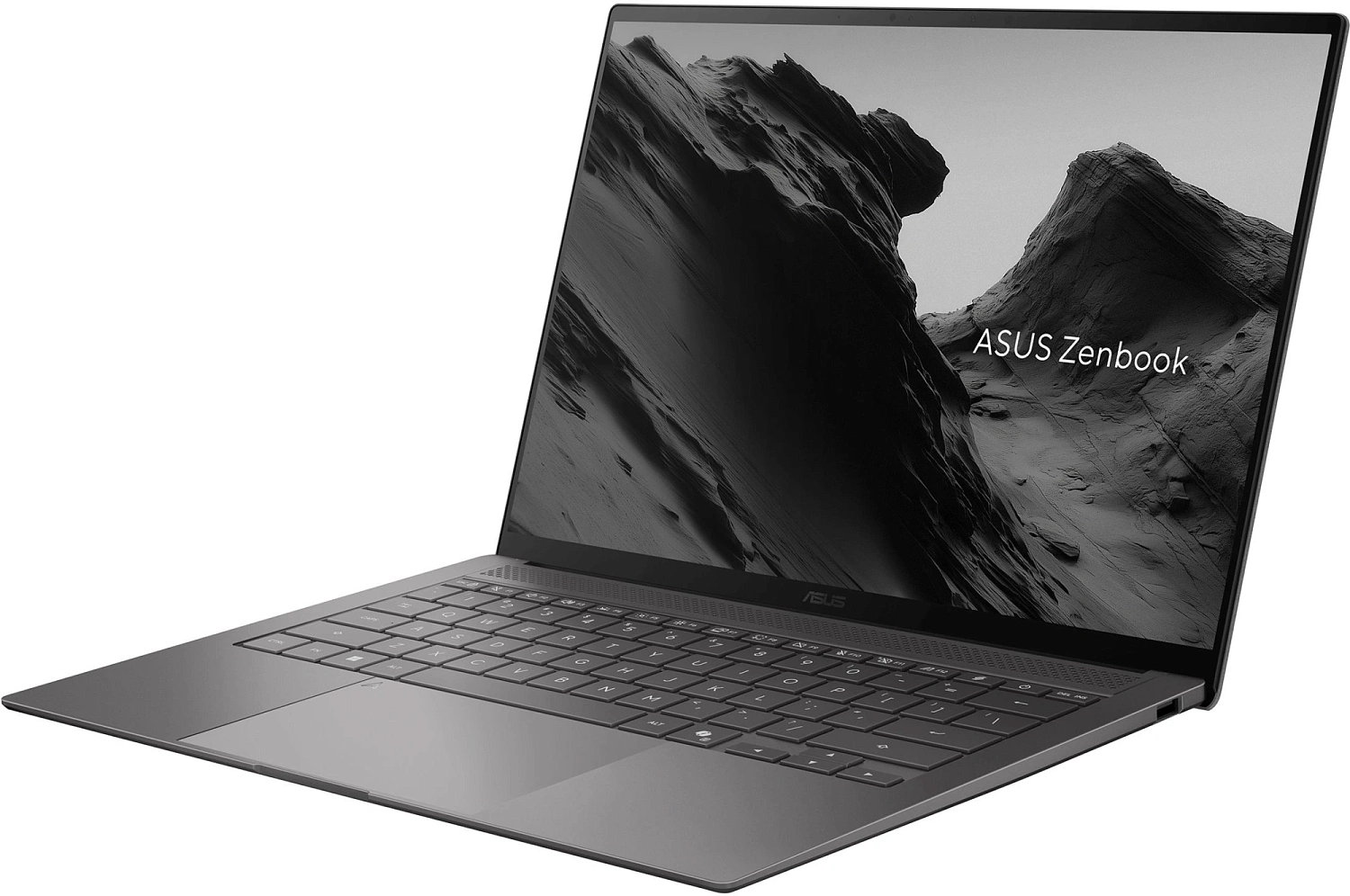 Ноутбук Asus Zenbook S 14 OLED UX5406AA-SW076W Core Ultra 7 258V 32Gb SSD1Tb Intel Arc 140V 14" OLED 3K (2880x1800) Windows 11 Home l.grey WiFi BT Cam Bag (90NB16Q6-M00CY0)