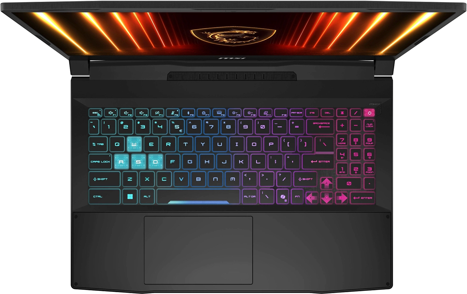 Ноутбук MSI Katana 15 HX B14WFK-1065XRU Core i5 14450HX 16Gb SSD512Gb NVIDIA GeForce RTX 5060 8Gb 15.6" IPS FHD (1920x1080) FreeDOS black WiFi BT Cam (9S7-1587C1-1065)