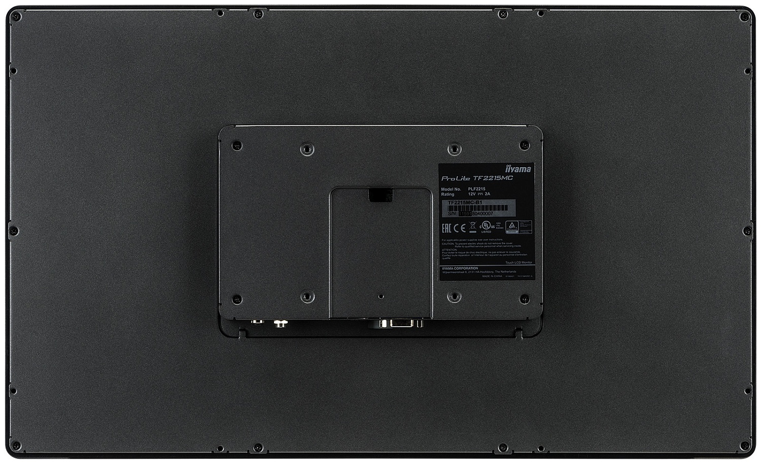 Монитор Iiyama 21.5" ProLite TF2215MC-B2 черный IPS LED 14ms 16:9 HDMI матовая 315cd 178гр/178гр 1920x1080 VGA DP FHD USB Touch 4.4кг