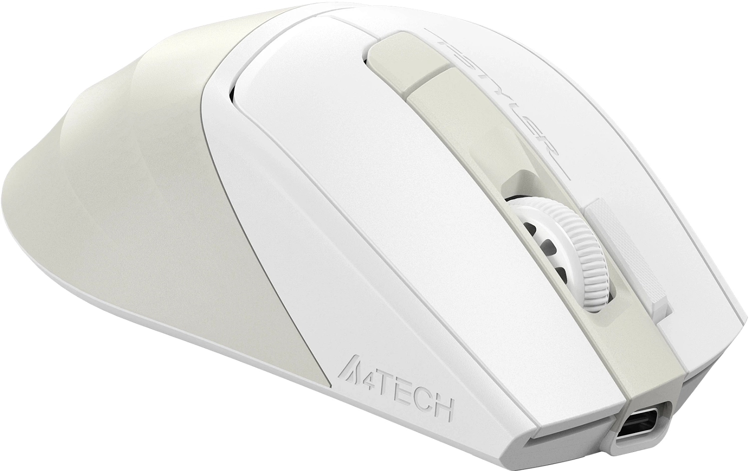 Мышь A4Tech Fstyler FG45CS Air2 бежевый оптическая (2000dpi) silent беспроводная USB для ноутбука (7but) Мышь A4Tech Fstyler FG45CS Air2 бежевый оптическая (2000dpi) silent беспроводная USB для ноутбука (7but)