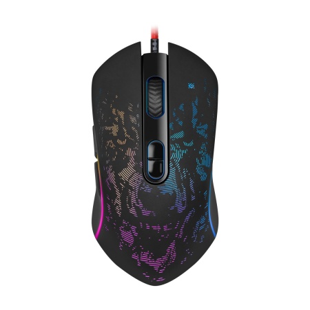 Проводная игровая мышь Witcher GM-990 RGB,7кнопок,3200dpi DEFENDER GM-990 (529907)