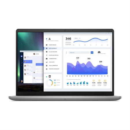 Ноутбук без сумки DELL Vostro 3440  Core i5-1334U 14' FHD+ 16GB (2x8GB) DDR4 512GB SSD,Backlit,Linux,1,5kg,KB Eng