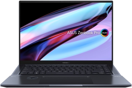 Ноутбук Asus Zenbook Pro 16X OLED UX7602VI-MY034X Core i9 13900H 32Gb SSD2Tb NVIDIA GeForce RTX4070 8Gb 16" OLED Touch 3.2K (3200x2000) Windows 11 Professional black WiFi BT Cam (90NB10K1-M001F0)