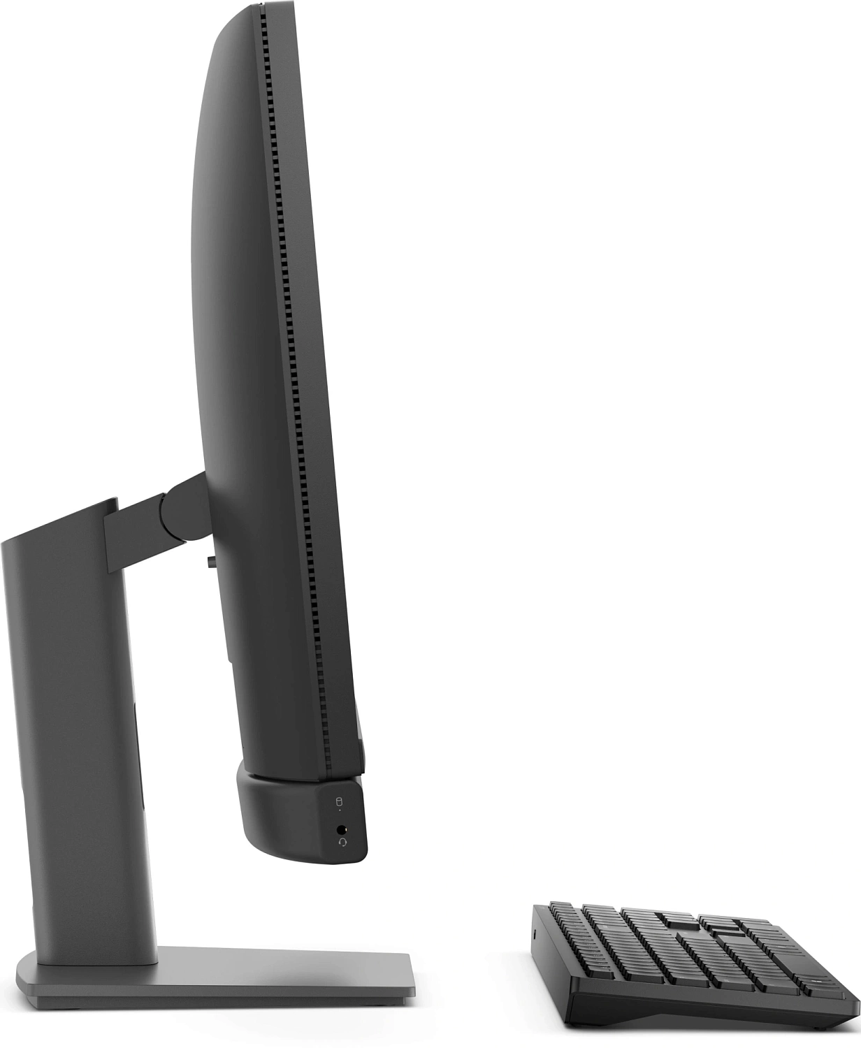 Моноблок Dell Pro 24 QC24250 23.8" Full HD Core Ultra 5 235 (3.4) 16Gb SSD1Tb Graphics CR Windows 11 Pro GbitEth WiFi BT 130W клавиатура мышь Cam темно-серый 1920x1080