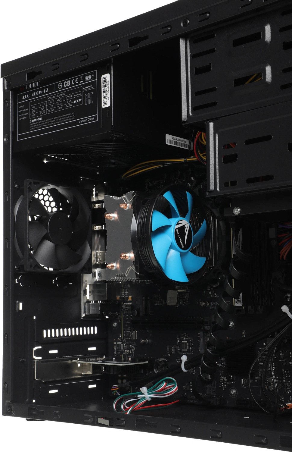 ПК Amur Нарвал B7I21 MT i3 12100 (3.3) 16Gb SSD512Gb UHDG 730 FreeDOS 2.5xGbitEth 400W мышь клавиатура черный (RUS) (2147008)