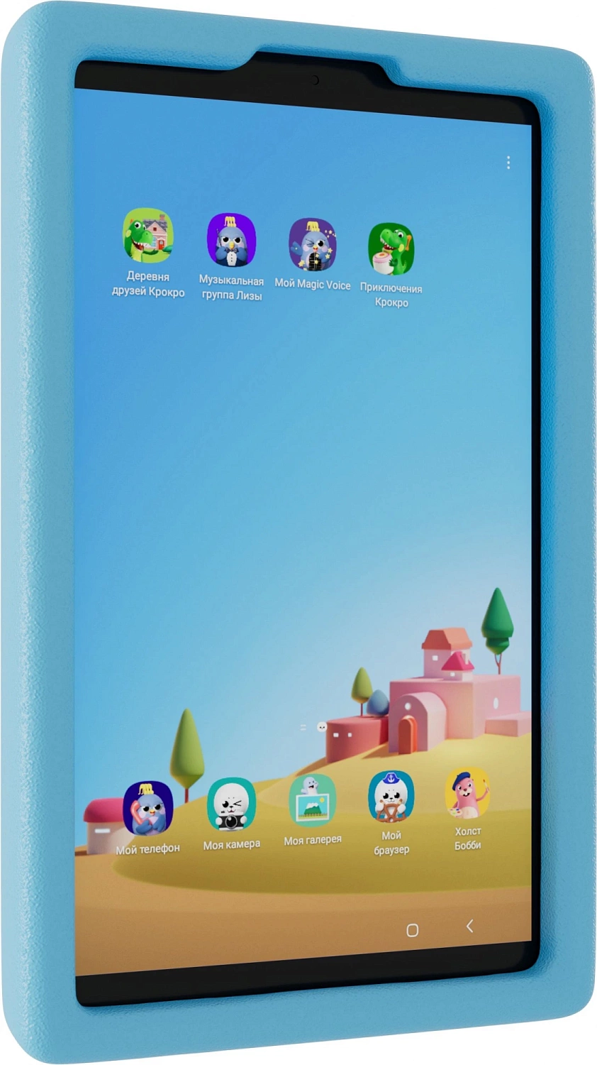 Планшет Samsung Galaxy Tab A9 Kids Edition G99 (2.2) 8C RAM4Gb ROM64Gb 8.7" LCD 1340x800 Android 13 серый 8Mpix 2Mpix BT WiFi microSD 1Tb 5100mAh 7hr