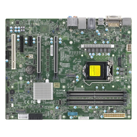 Материнская плата MBD-X12SAE-O 10th Generation Intel® Core™ i9/Core™ i7/Core™i5/Core™i3/Pentium®/Celeron® Processor,Intel® Xeon® W-1200 Processors Single Socket LGA-1200 (Socket H5) supported,CPU TDP support Up to 125W TDP,1 PCI-E 3.0x4,2 PCI-E 3.0x16 sl